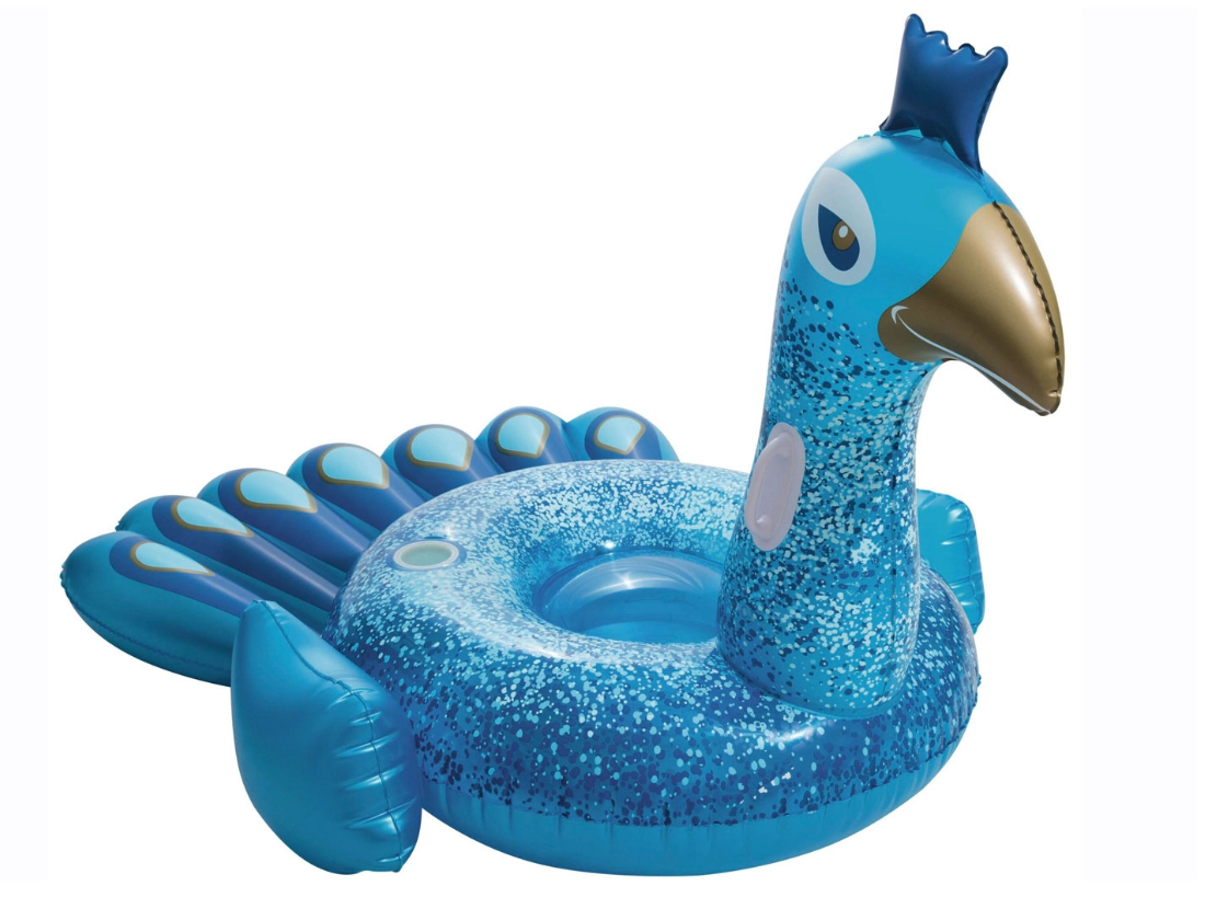 Gonfiabile piscina pavone cavalcabile luxory con maniglie Bestway Gonfiabile piscina pavone cavalcabile luxory con maniglie Bestway